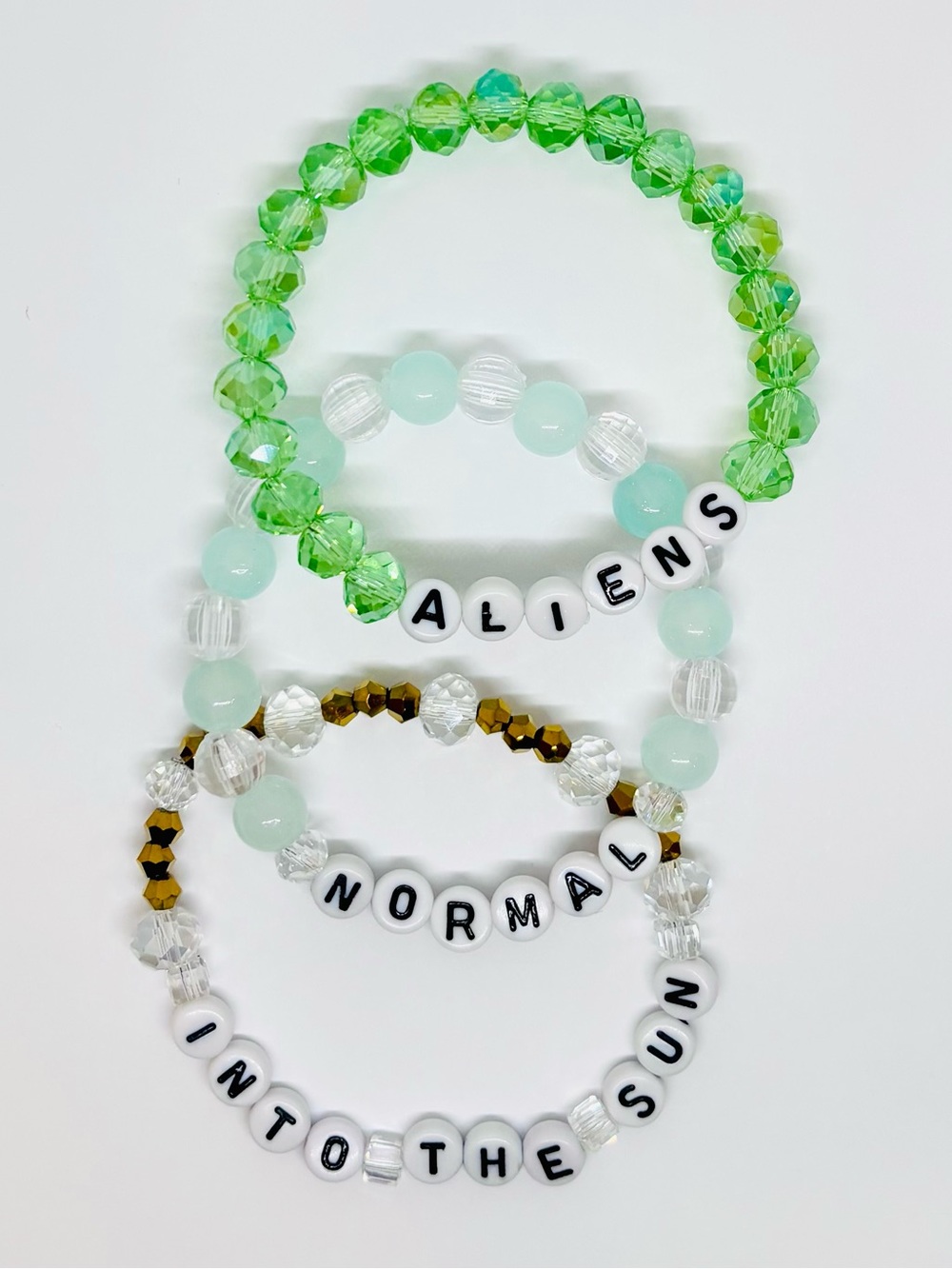 (3pcs) BTS ARIRANG SONG BRACELET BUNDLE NORMAL ALIENS INTO THE SUN
